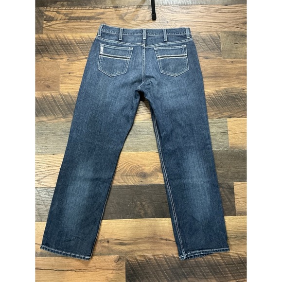 Cinch Men's White Label Relaxed Fit Dark Stonewash Jeans MB92834019 Size 36x34 - Picture 4 of 7